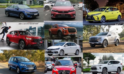Top 10 mẫu xe bán ít nhất thị trường ô tô Việt Nam tháng 2/2023: Honda gây bất ngờ với 3 xe góp mặt